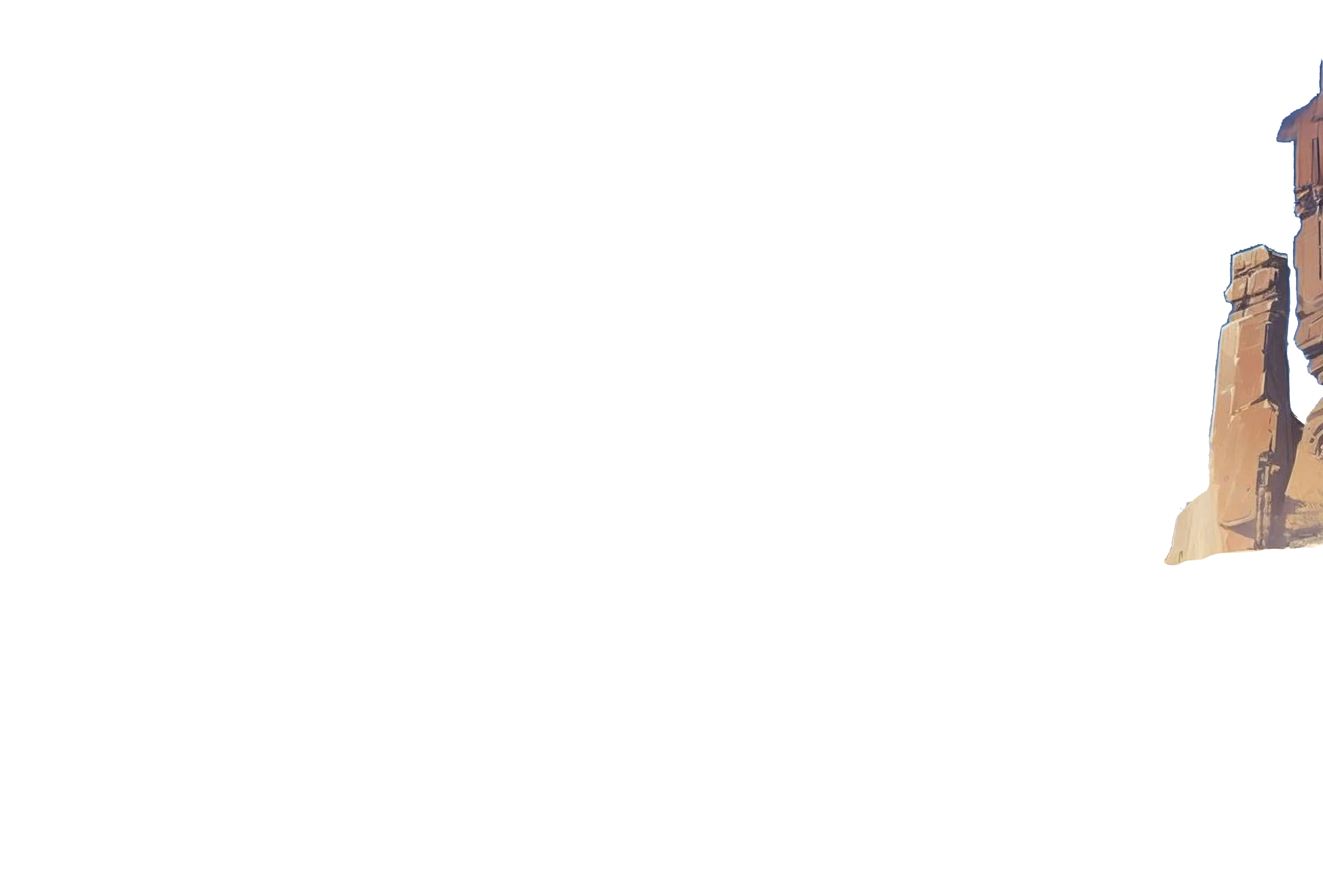 Mid-distance rocks in Solana mining game landscape