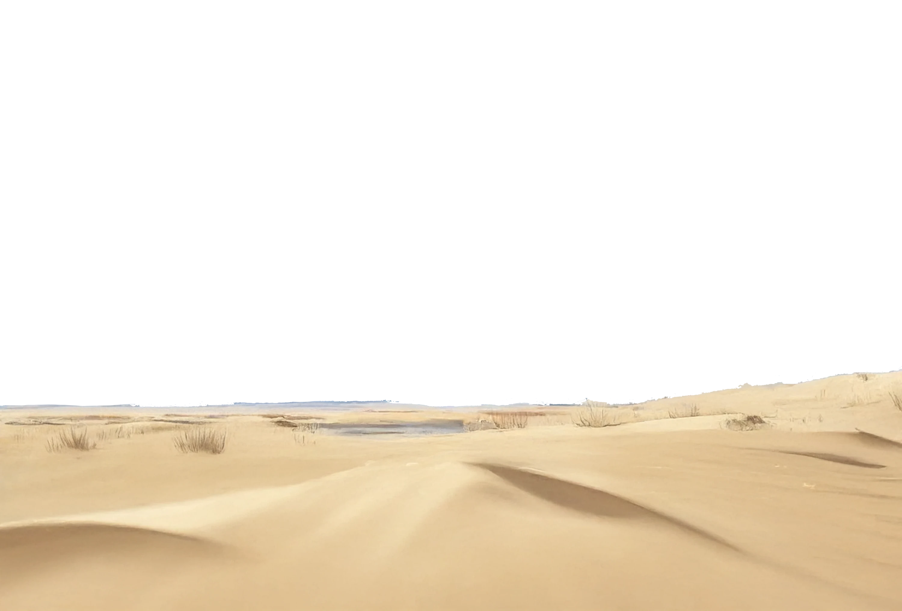 Distant horizon in Rigs Solana mining game environment